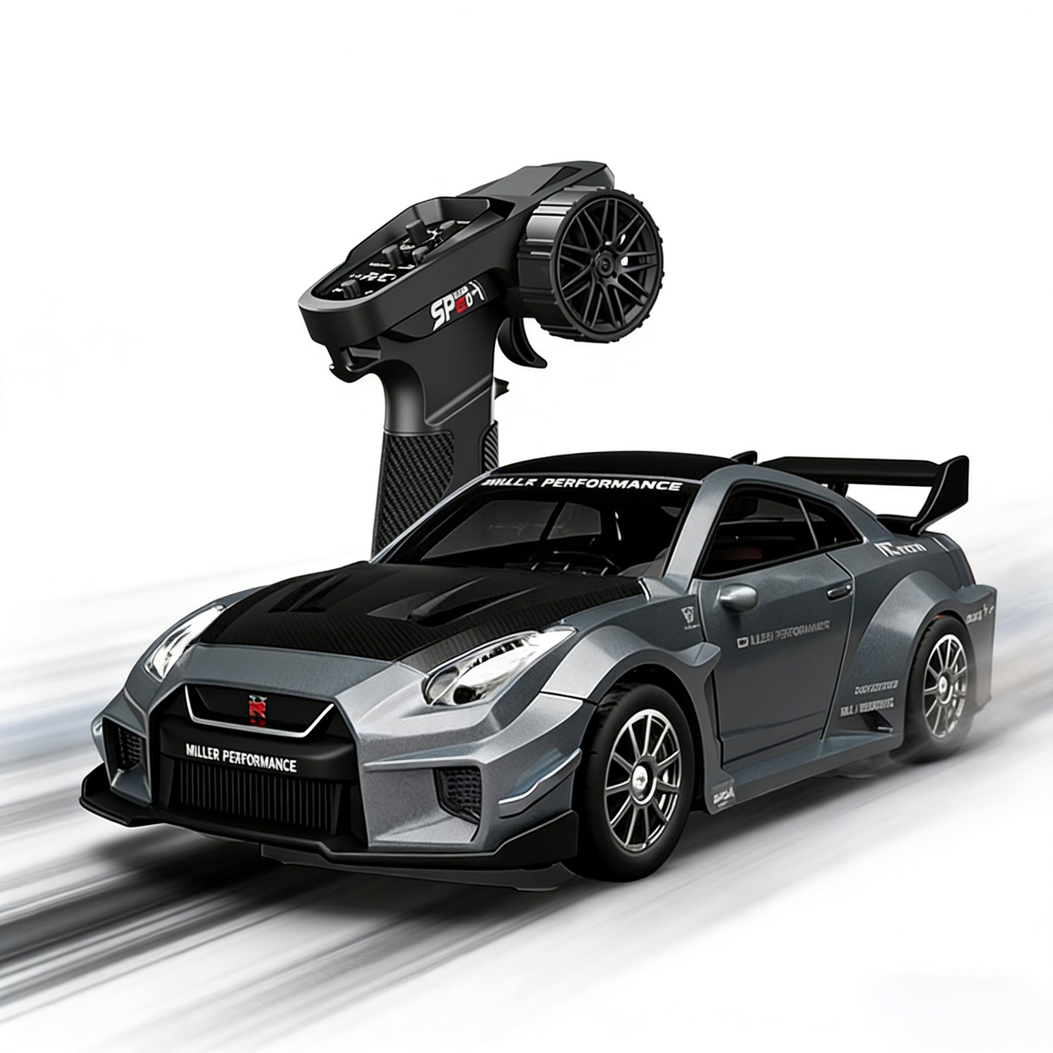 Amazon.co.jp: HSTAR D43 1:43ドリフトカー ジャイロ感度調整 20KM/H