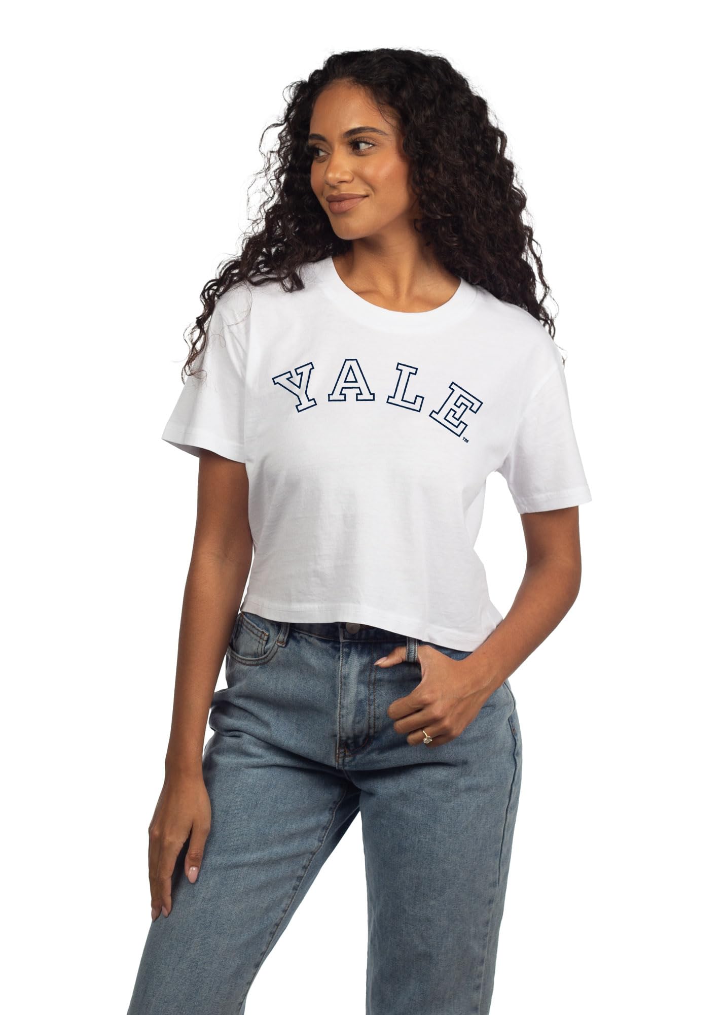 chicka-d Women's Standard Short 'N Sweet Tee, White, X-Large