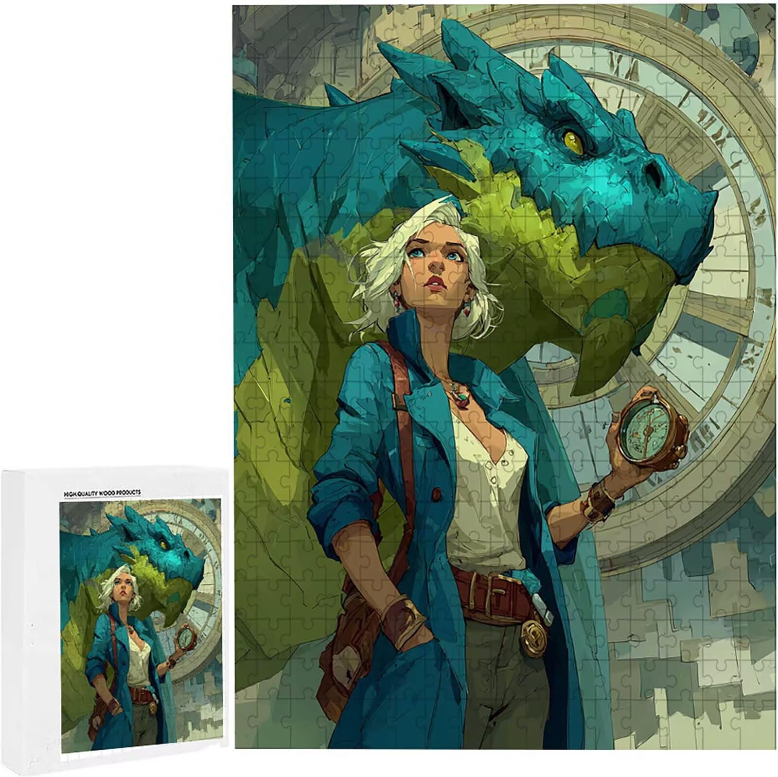 Puzzle 1500 sztuk Puzzle dla dorosłych 87 x 57 cm gra edukacyjna prezenty dla dorosłych i dzieci w wieku 14 lat, kreatywny prezent relaksacyjny PjY9895 K-2