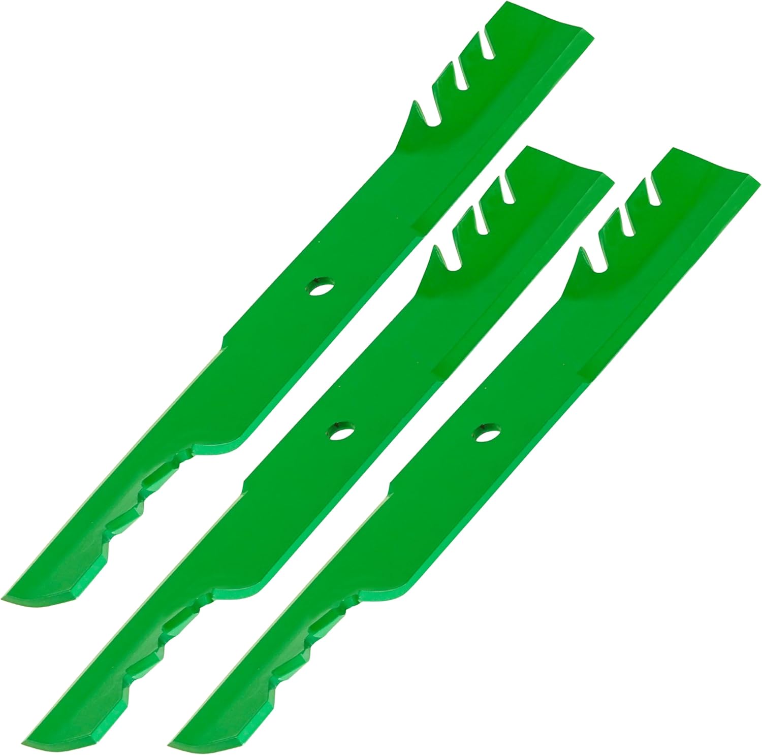 Caltric 61in Deck Gator Blades Compatible with Bad Boy Outlaw/Outlaw Extreme/Outlaw XP 21in Blades 038-6081-00 038608100