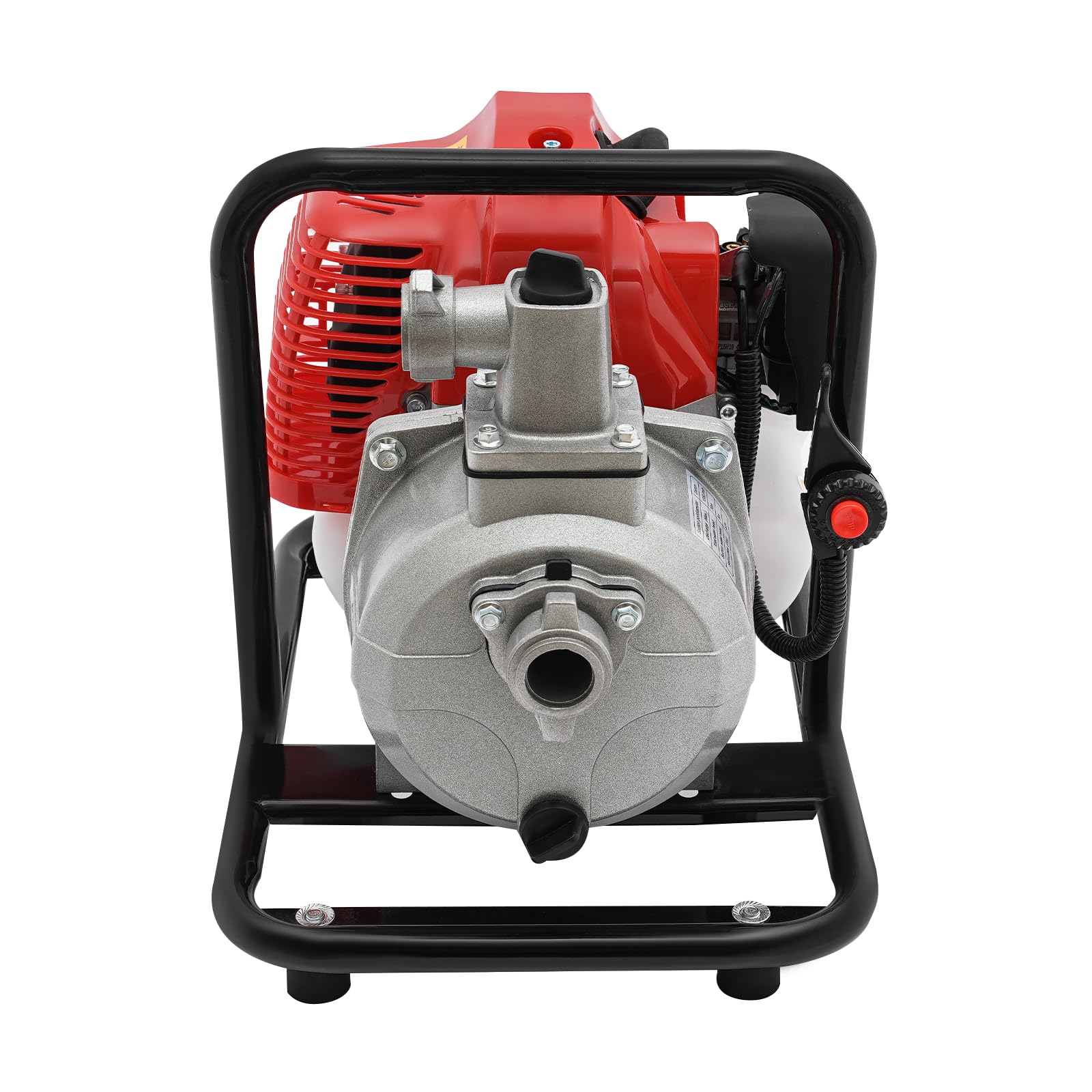 Pompe à eau comprimée industrielle avec filtre à air supplémentaire, 1,25 kW, 35,66 GPM Pompe à eau à membrane de transfert frais sur demande, pompe à membrane de pression d'eau haute performance