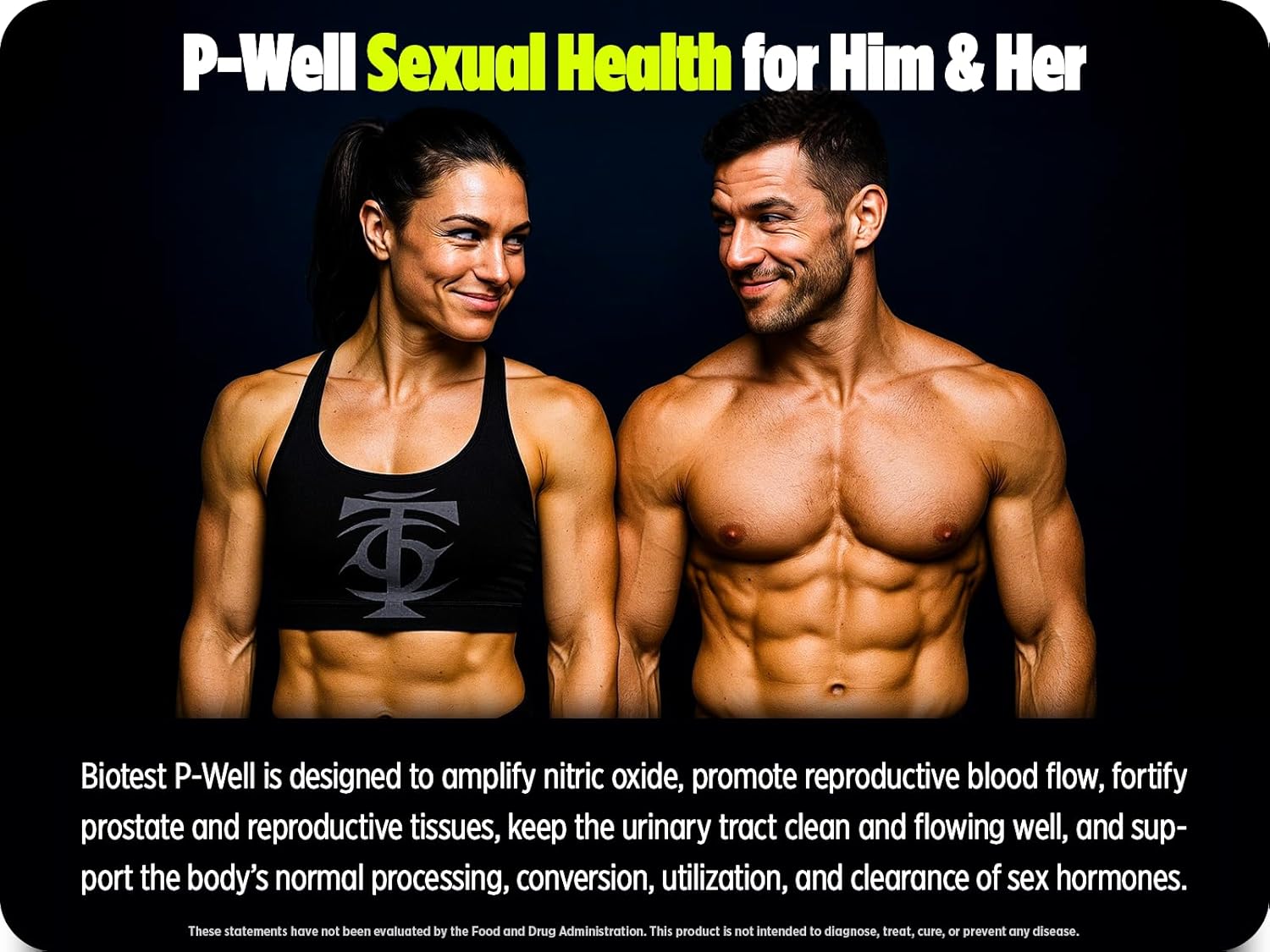 Biotest P-Well Sexual Health for Him & Her - 30 Servings