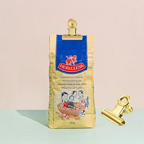 Miniatura 9 de Paquete de 10 clips Bulldog con 10 pasadores, clips de archivo de papel con resorte fuerte, clips de metal pequeños, abrazaderas de sellado para