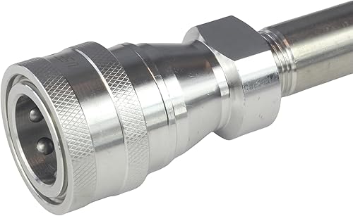 Miniatura 8 de HFS (R) Juego de acopladores hidráulicos NPT de 12 pulgada hembra de acero inoxidable 304