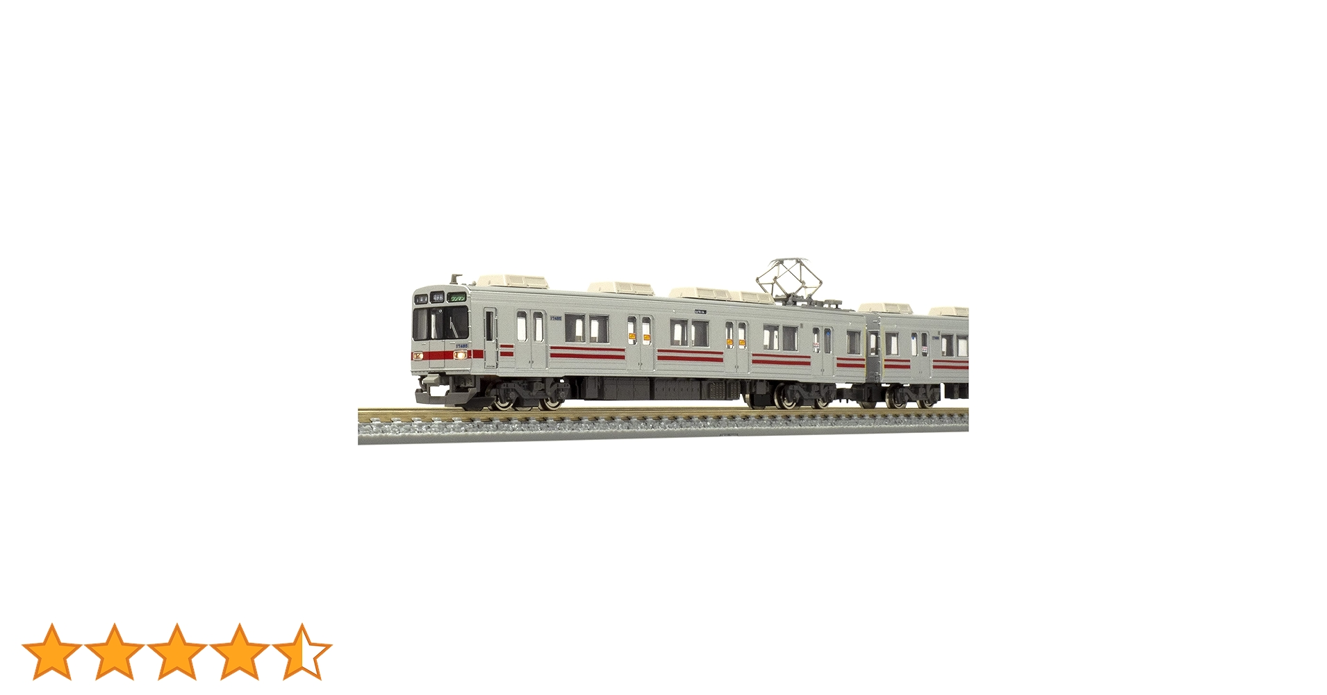Amazon | グリーンマックス Nゲージ 富山地方鉄道17480形 前面赤