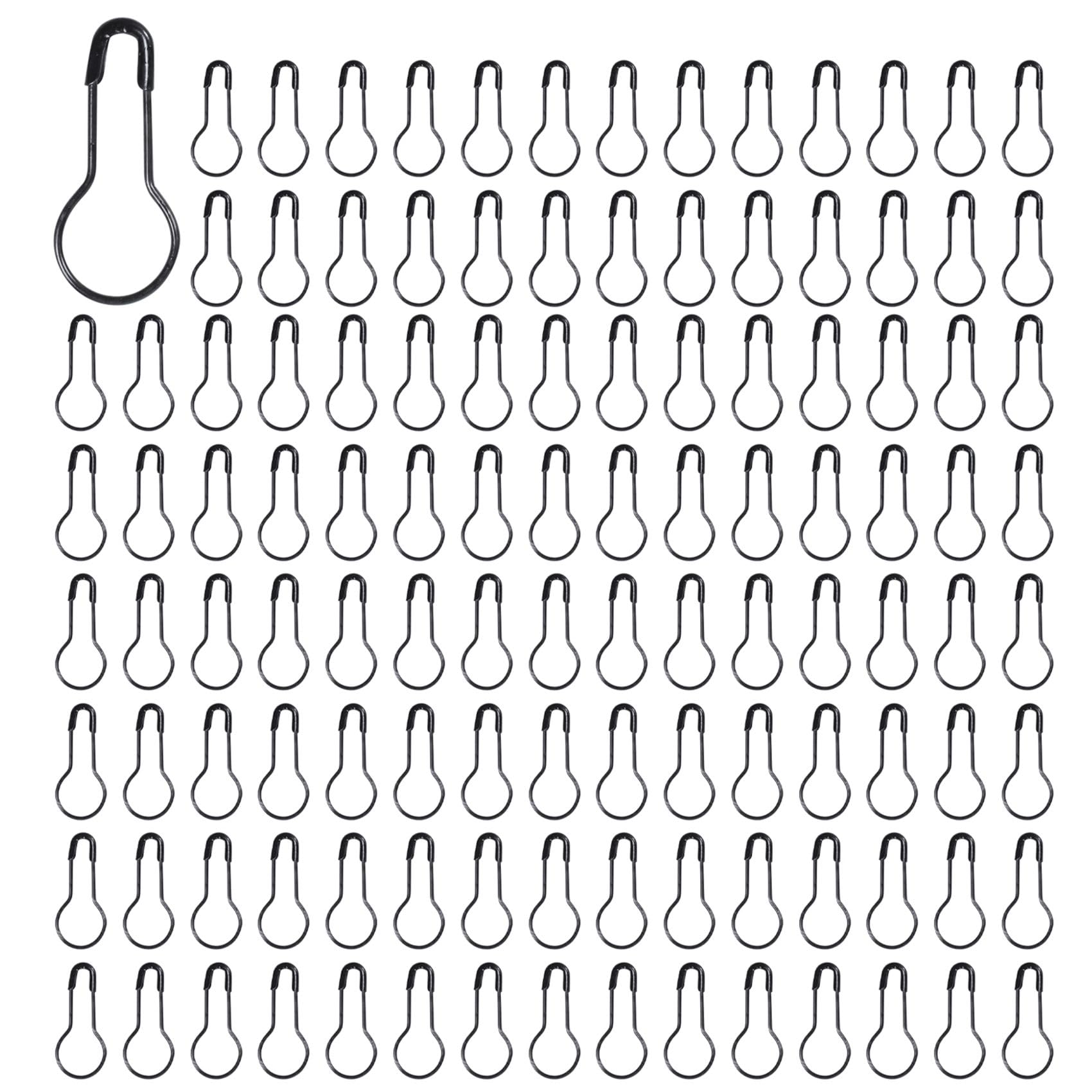 Hndhbfgrt 600Pcs x 22mm Metal Iron Gourd Needle Pin Clothing Tag Light Bulb Gourd Needle Needle Bzz05-3