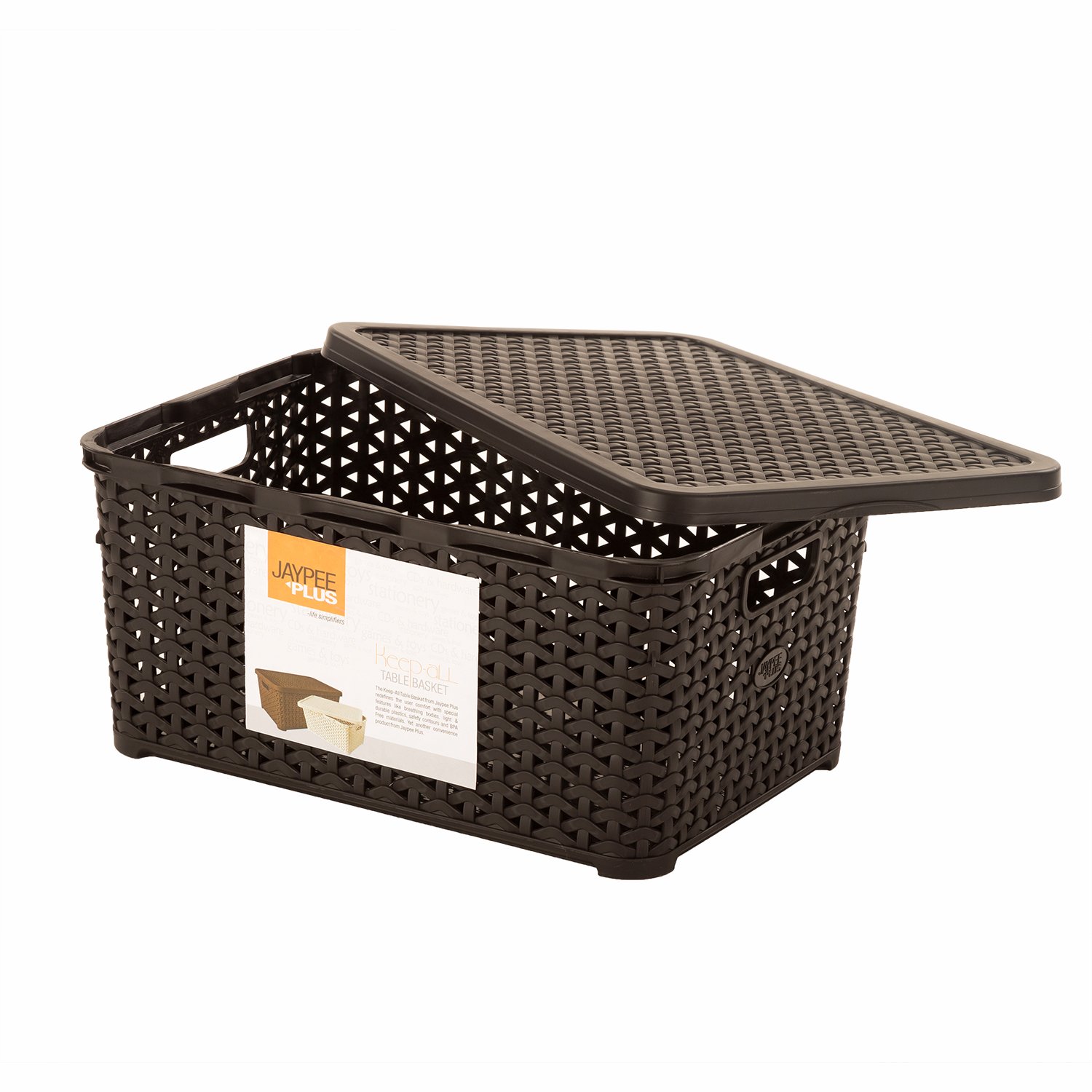 Jaypee plus Keep All with Cover Big & Small, Black (Pack of 2) - Image 3 thumbnail