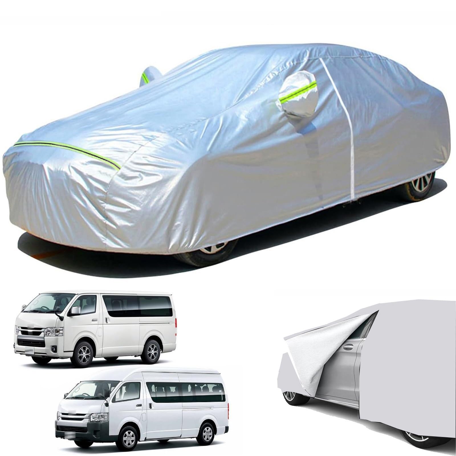 Amazon.co.jp: 車カバー四季対応 に適用トヨタハイエース H200系 バン 