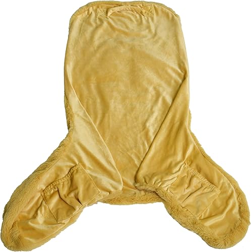 Miniatura 3 de Funda de almohada de lectura de piel sintética (solo la funda, sin relleno) para rellenos triturados, funda de almohada extraíble con bolsillos para