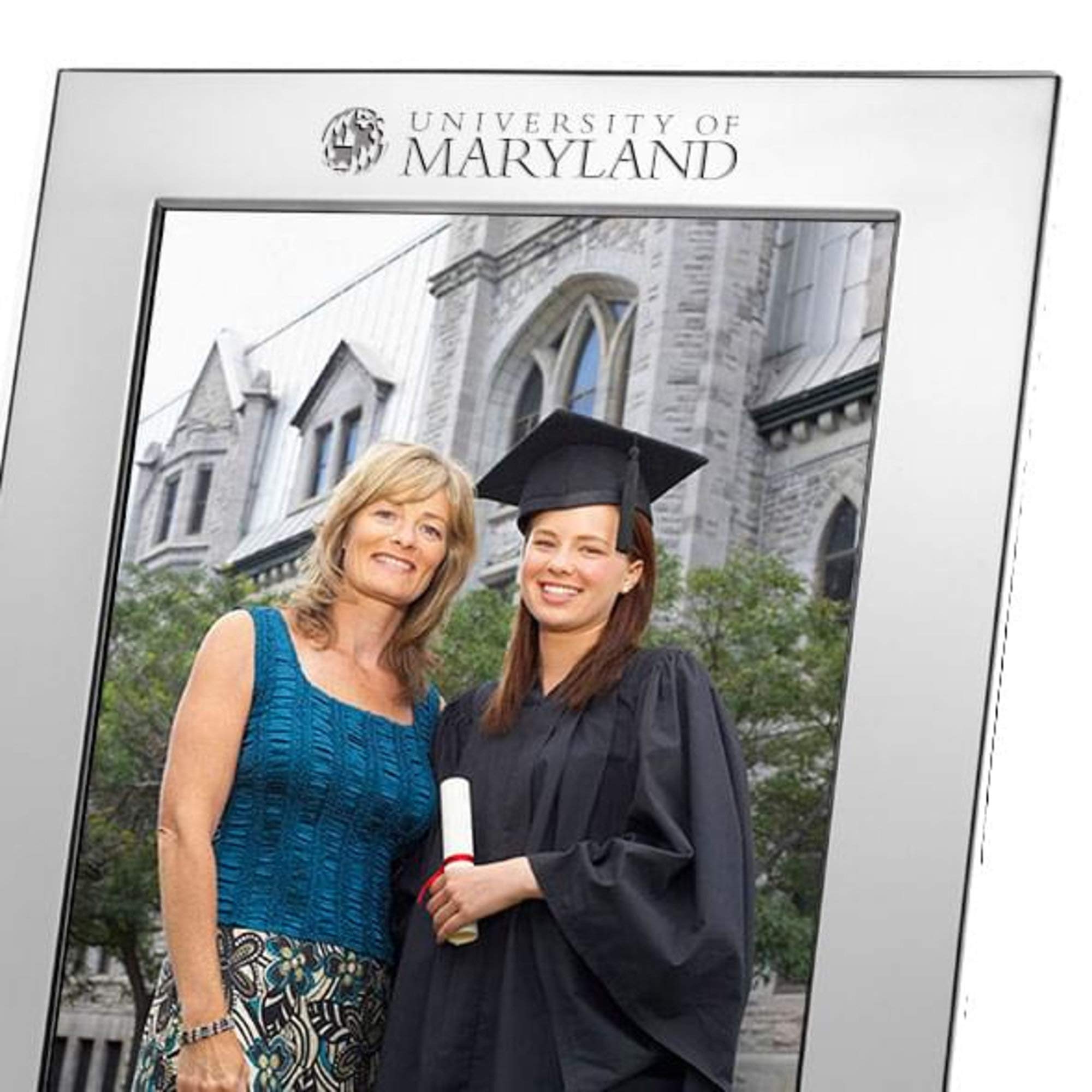 M. LA HART Maryland Polished Pewter 8x10 Picture Frame