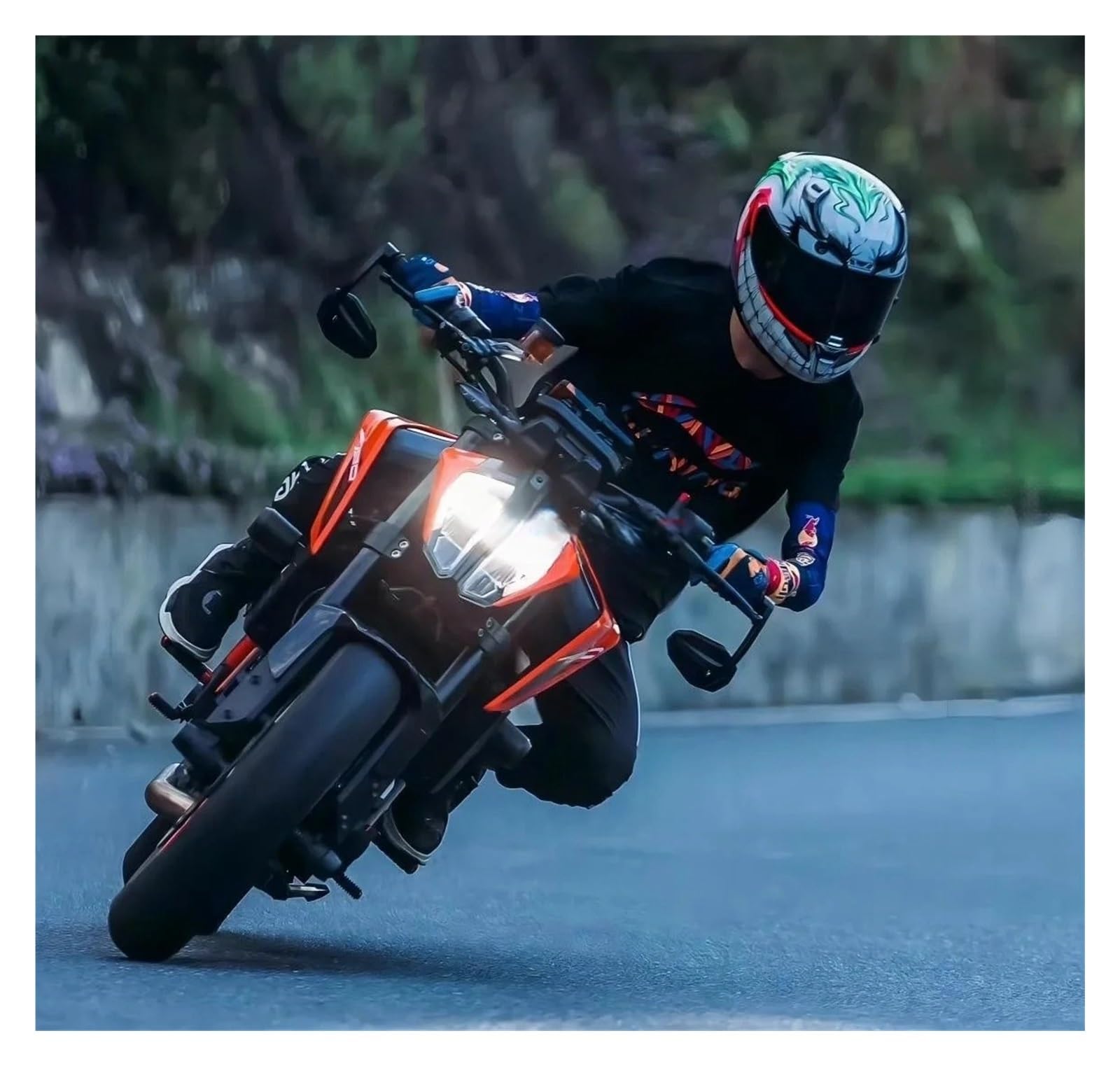 Moto Espejos Laterales Retrovisores Espejos Retrovisores Laterales Modificados para Manillar De Motocicleta para 302S, 502C, 752S, para Leoncino 250, 500, BN600, BN300