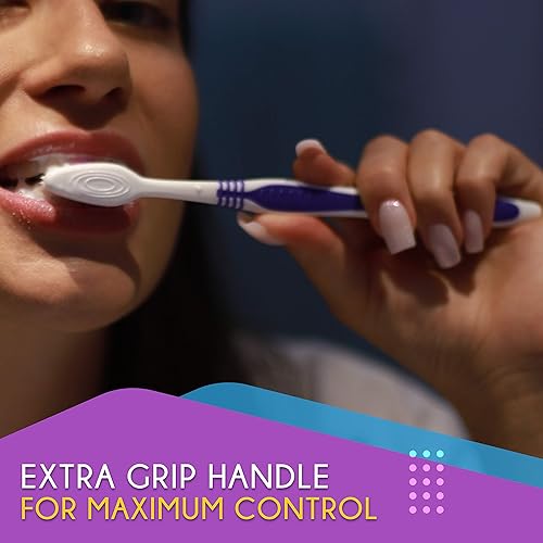Miniatura 5 de Paquete de 10 cepillos de dientes a granel  Envueltos individualmente  Juego de cepillos de dientes de viaje desechables manuales para adultos o