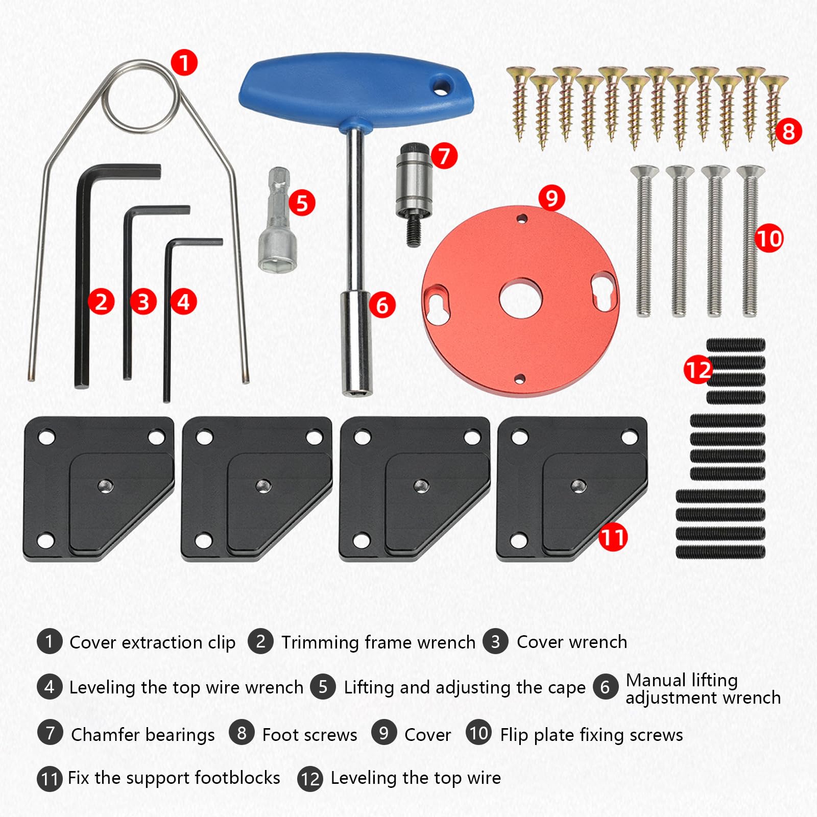 Oberfräsenhebetisch, Oberfräsenhebetisch Router Tisch Lift Kit Trimmmaschine Inverted Lifting Table Router Lift, Trimmen Maschine Invertiert Hubtisch Frästisch für Oberfräse