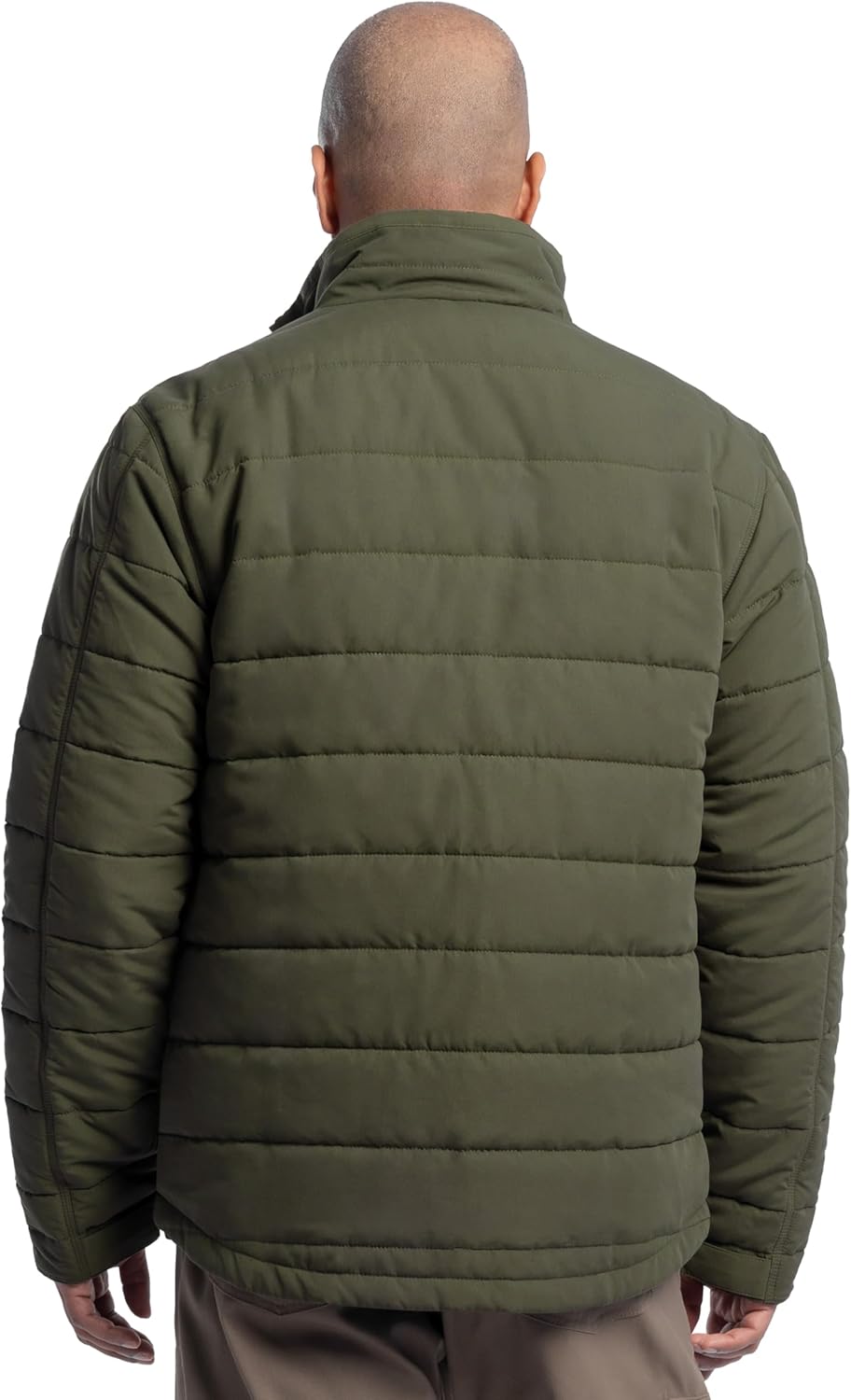 ATG Men's Mock Neck Quilted Jacket