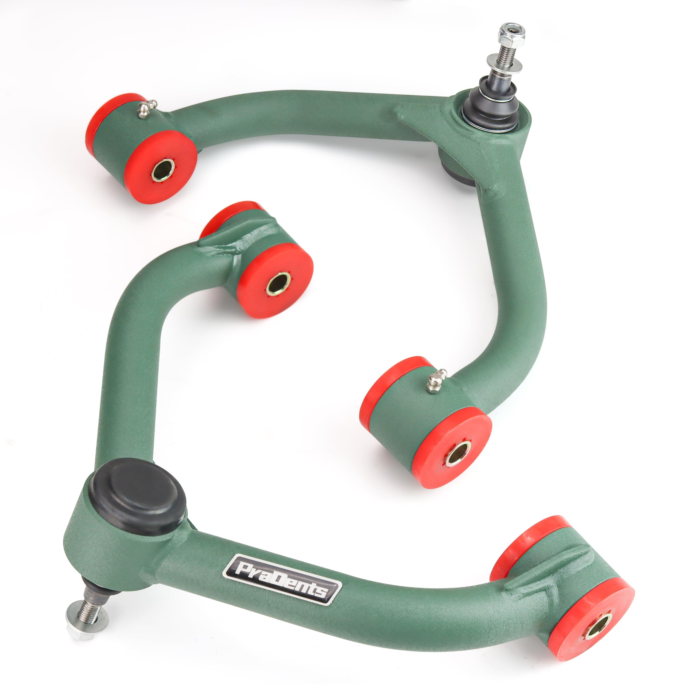 Front Upper Control Arms for 2011-2019 Chevy Silverado 2500HD/3500HD 4WD, GMC Sierra 2500HD/3500HD 4WD, 2-4" Lift Tubular Arms with Ball Joint,