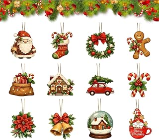 クリスマスツリー オーナメント セット １２個 ベル ノーム 冬 ホリデー 飾り