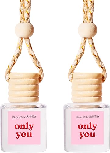 Vista 65 de COOLGIRLCANDLES - Ambientador de aceite aromático para colgar en el automóvil, manteca de cacao, cachemira para aceites esenciales, aromas