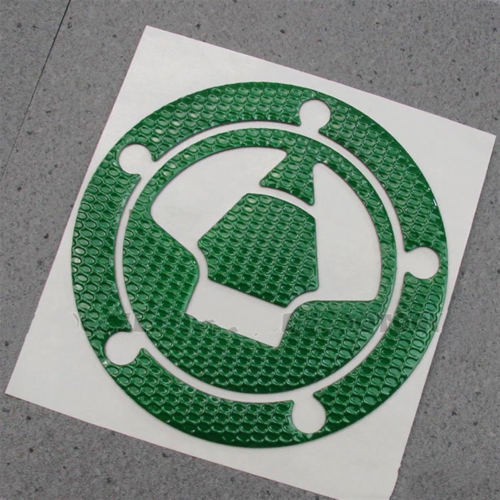 Motorcycle Gas Tank Cap Cover Pad Sticker Decals for Kawasaki for ZX-6R 636 9R 10R 12R GTR1400 for Ninja 650R Streetfighter(Color5)