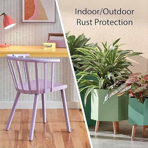 Vista 118 de Krylon - Pintura y primer en aerosol COLORmaxx K05511007, 12 onzas, rojo cereza brillante Cherry Red