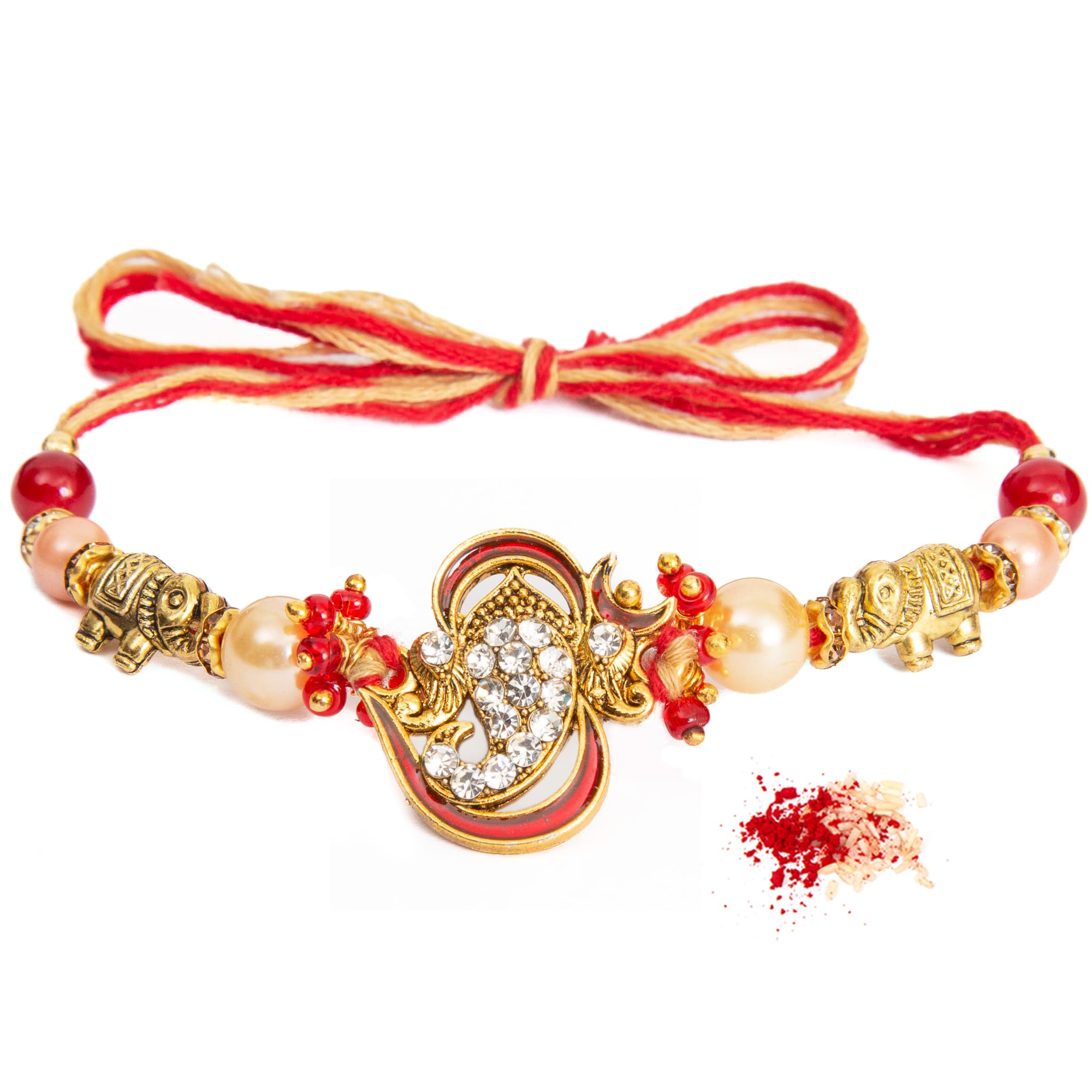 To The Nines Mens Ganesha Rakhi for Brother with Tilak Material & Greeting Card (B07T4P8FBZ) Amazon Price History, Amazon Price Tracker