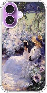 Renaissance Aesthetic Art Phone Case Compatible with iPhone 17, Readling Women Painting Art Cover, Slim Soft Flexible TPU Rubber Case