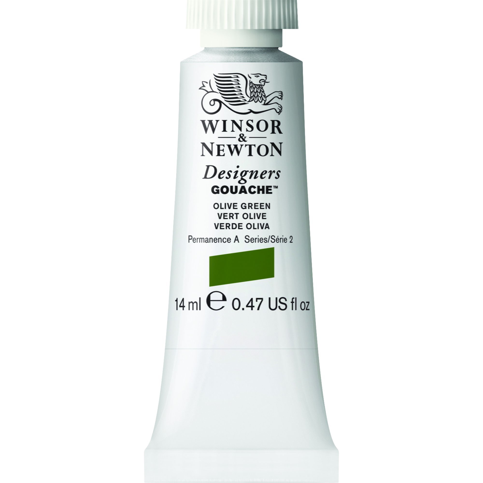 Winsor & Newton 0605447 Dise-adores Guache Pinturas 14ml Verde Oliva
