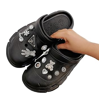 18 Pezzi Charm Per Scarpe Con Cristalli - Decorazioni Fai Da Te Per Sandali E Infradito | Ragazze E Donne - Foto 2
