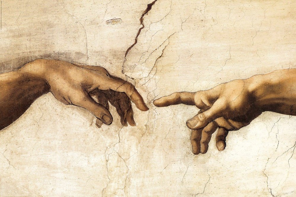 Runa art Tableau Décoration Murale Création d'Adam Michel-Ange 100 X 50