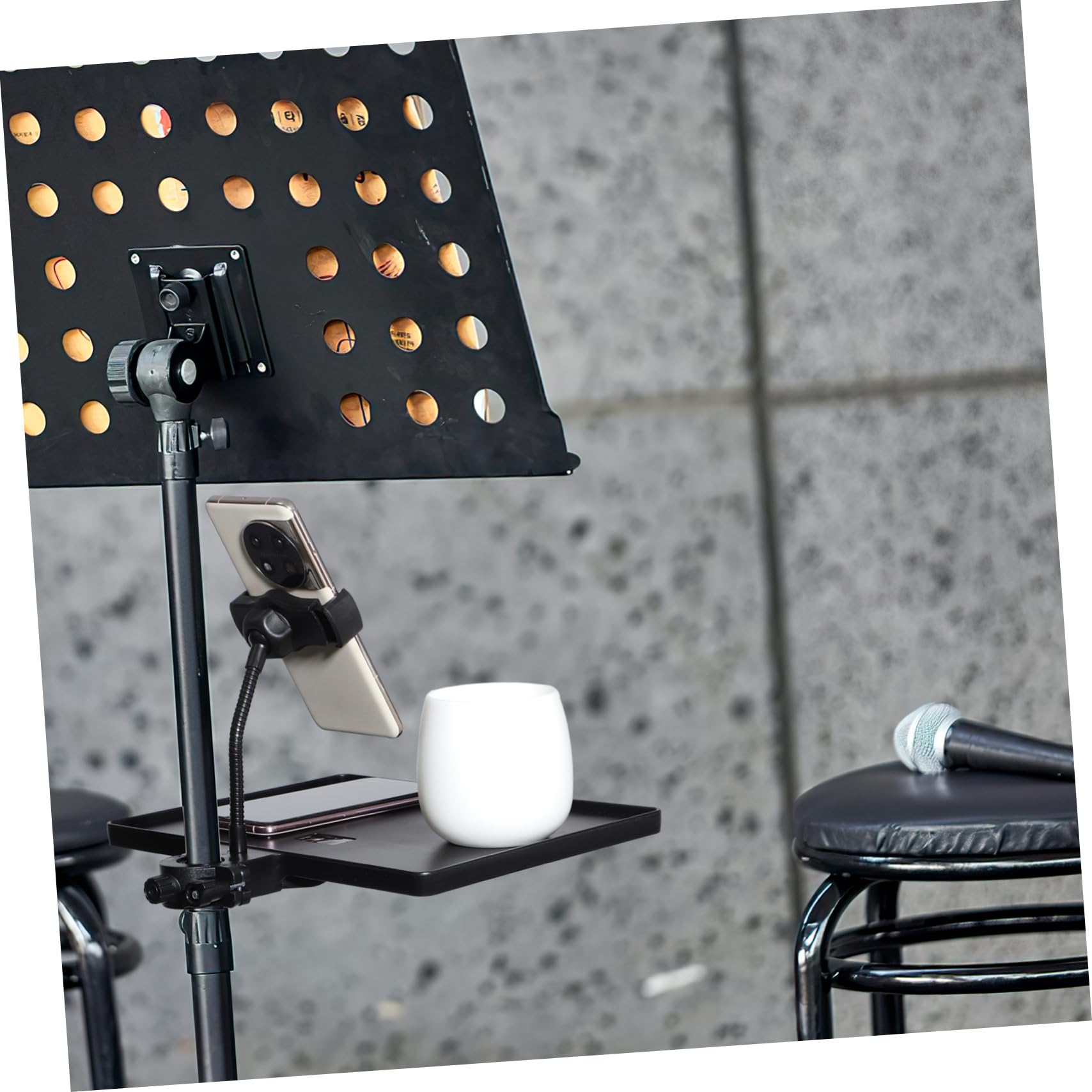 ULDIGI Mic Storage Stand Sound Card Tray Easy Install for Recording Streaming