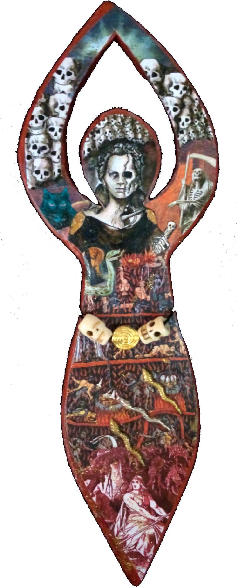 Hel, Hella, Holle, Hulda, Norse Teutonic Queen & Ruler of the Underworld
