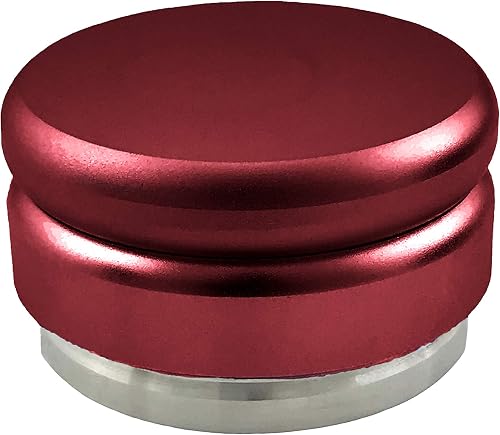 scarlet espresso "Flat" tamper for barista; perfect extraction with portafilter machines;