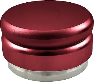 Scarlet Espresso FLAT Tamper 58&nbsp;mm per una perfetta estrazione bei portafiltro macchina Rot