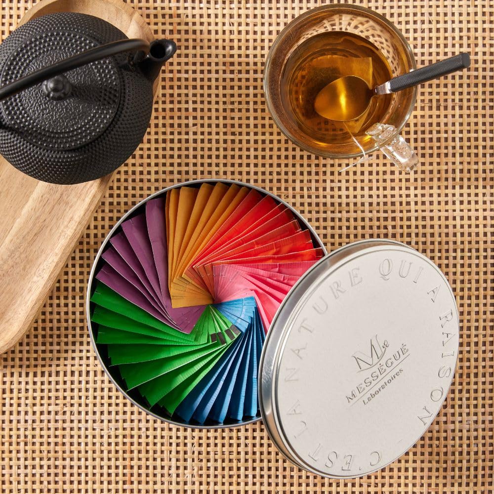 COFFRET DEGUSTATION 48 INFUSETTES BIO - LE COMPTOIR DE L'HERBORISTERIE