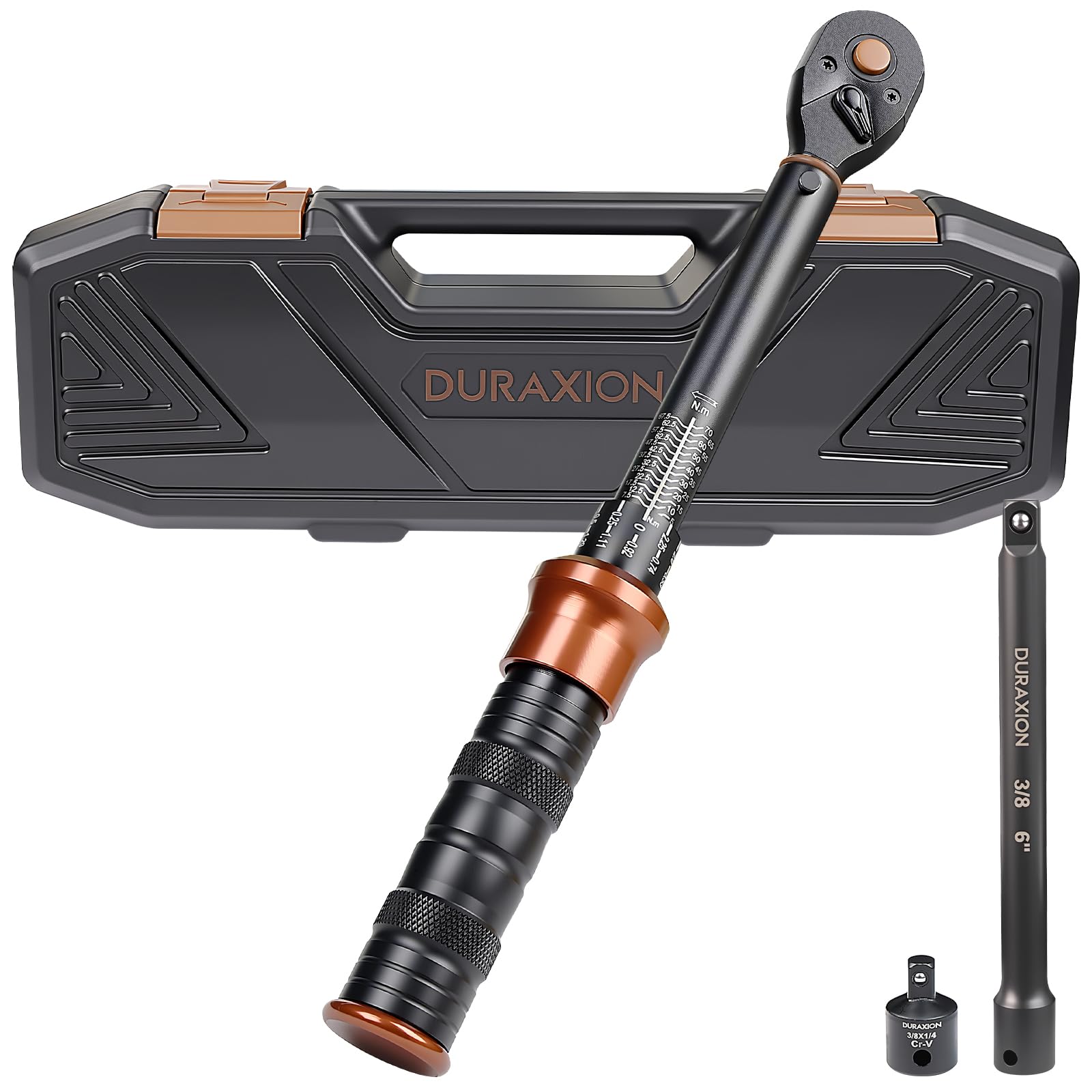 DURAXIONトルクレンチ バイク セット3点組 プレセット型 差込角9.5…