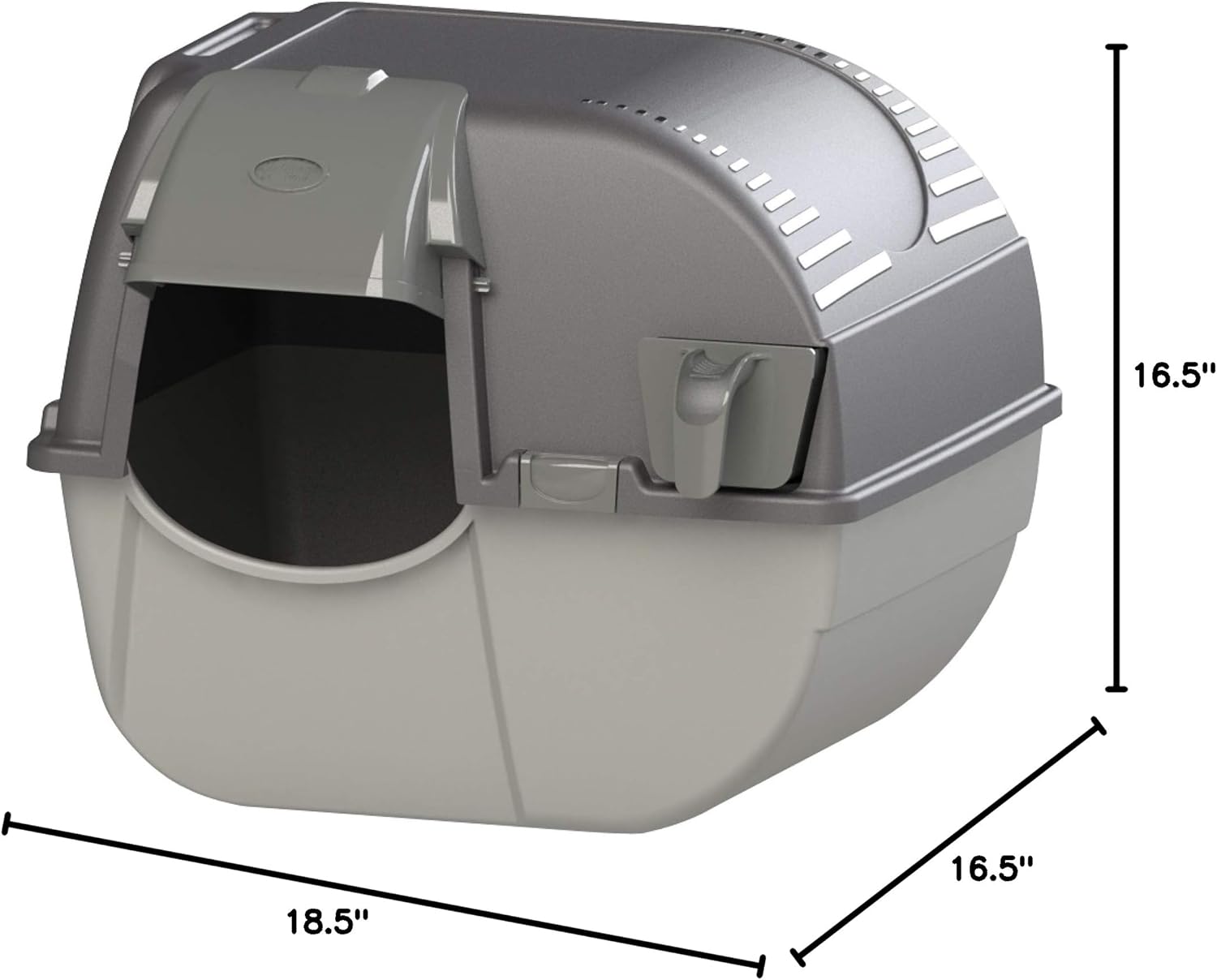 Omega PAW Easy Fill ROLL N Clean CAT Litter Box, Regular