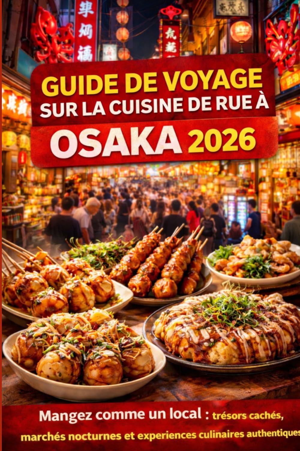 Guide De Voyage Street Food À Osaka 2026: Mangez comme un local : Trésors cachés, spécialités emblématiques, marchés nocturnes et aventures culinaires ... (Eat like a Local Travel Guide Series)
