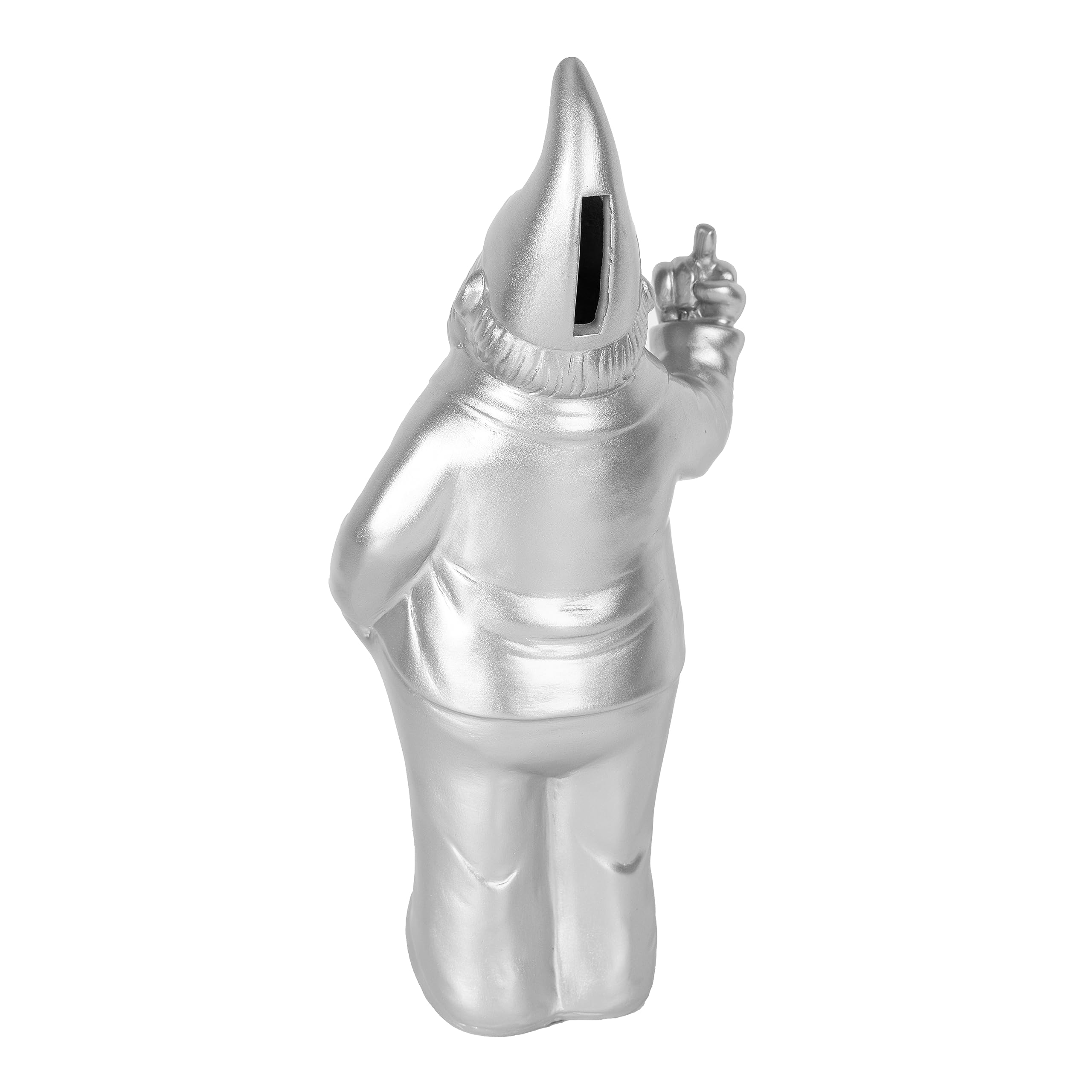 Fisura - Oryginalna skarbonka "skrzat". Duża skarbonka z kształtem. Zabawna skarbonka na prezent. Złota skarbonka. Wymiary: 27 x 13 x 8 centymetrów. Materiał: Polyresin