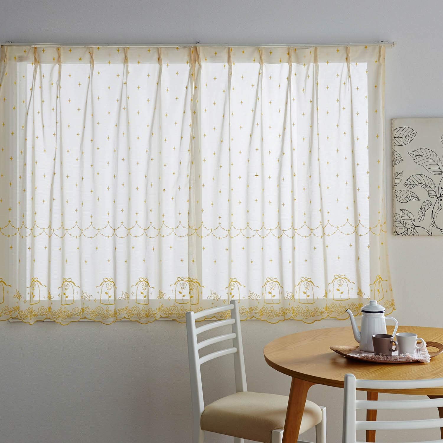 美女と野獣 カーテン ベルメゾン 美女と野獣 カーテン ベルメゾン