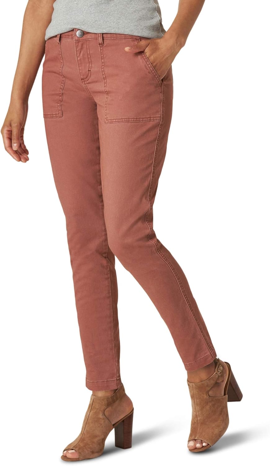 Lee Women's Legendary Regular Fit Tapered Utility Pant