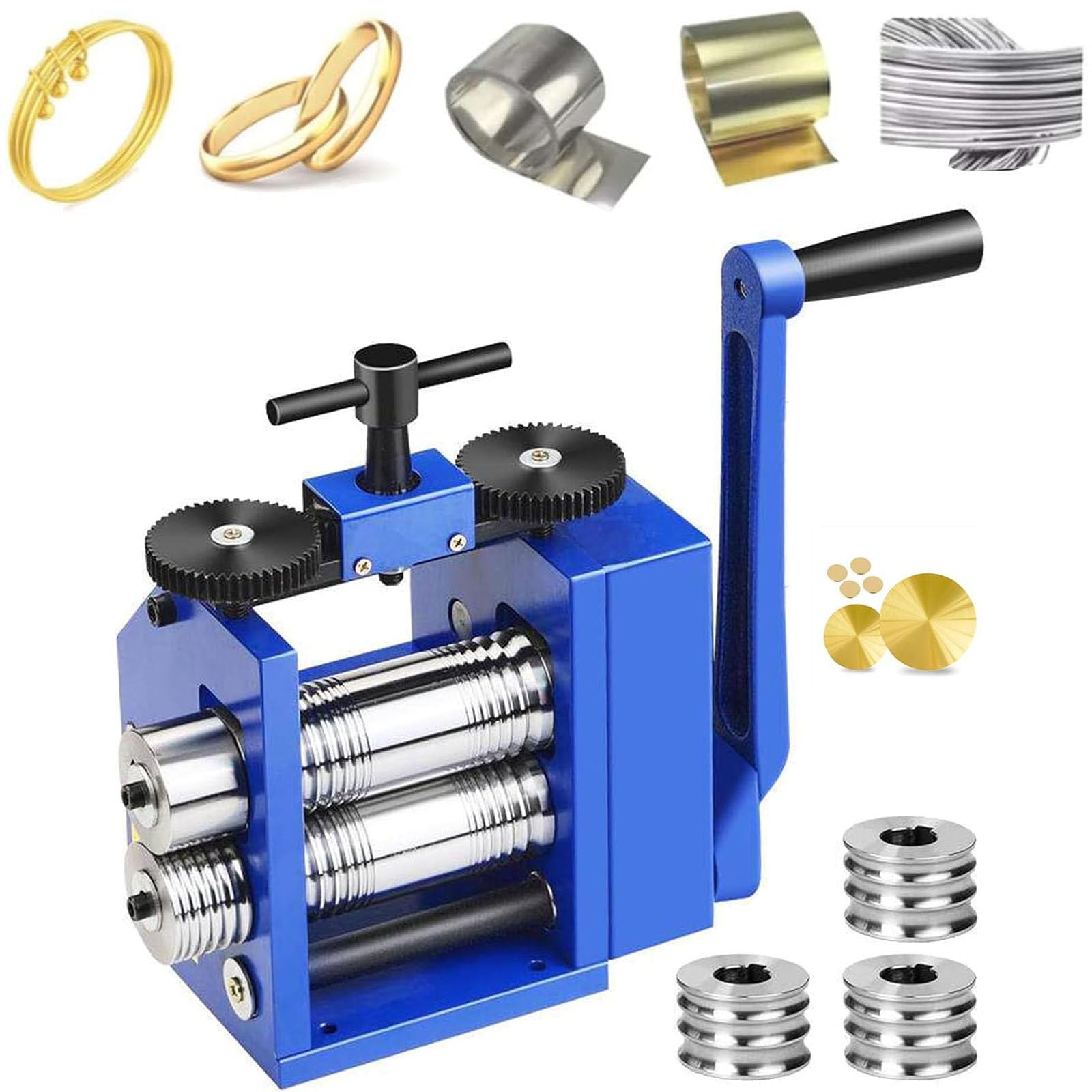 Máquina de laminación Manual,combinación Manual de 40 mm