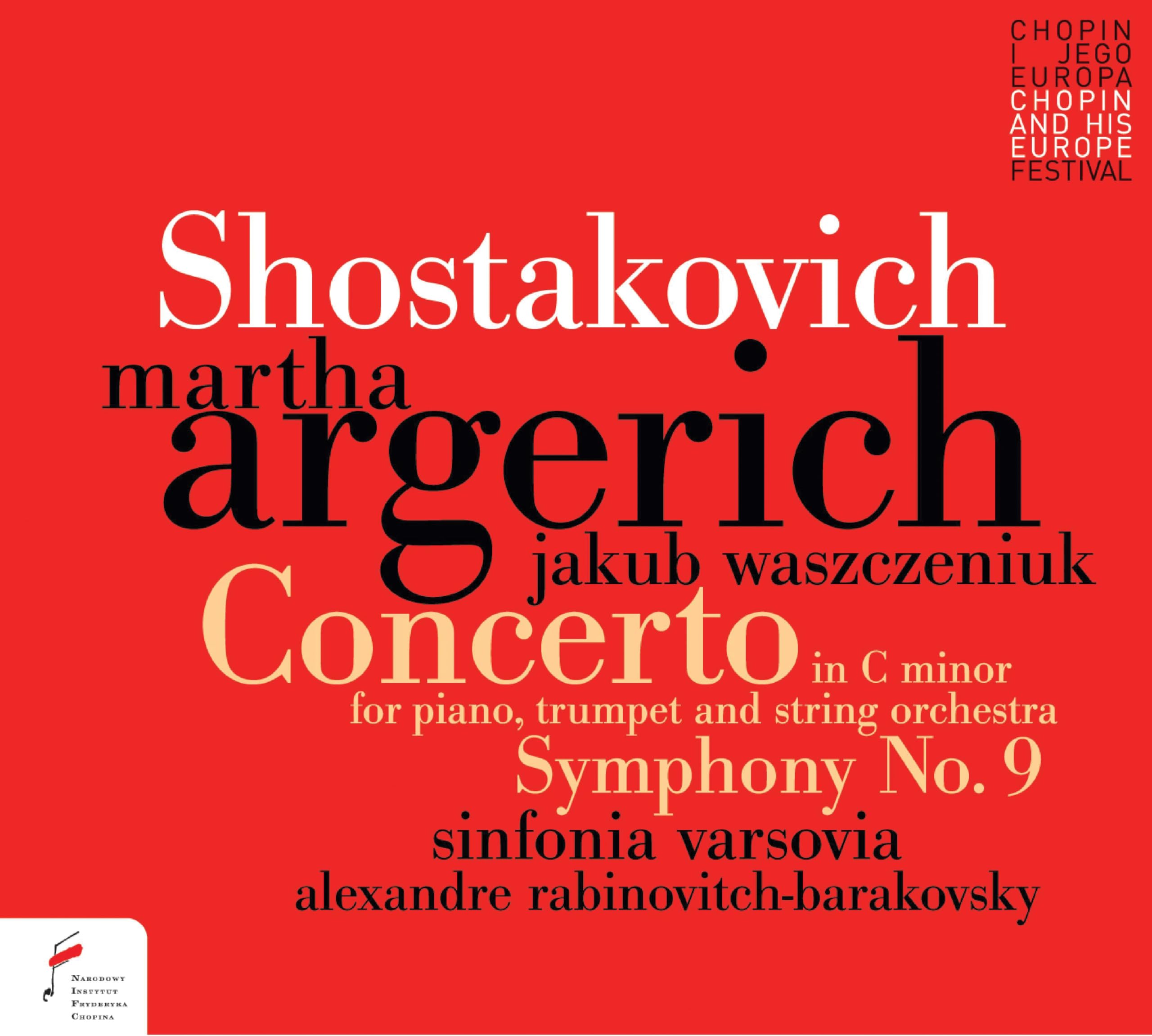 Concerto for piano in C minor Op. 35, Symphony no. 9 in E-fl