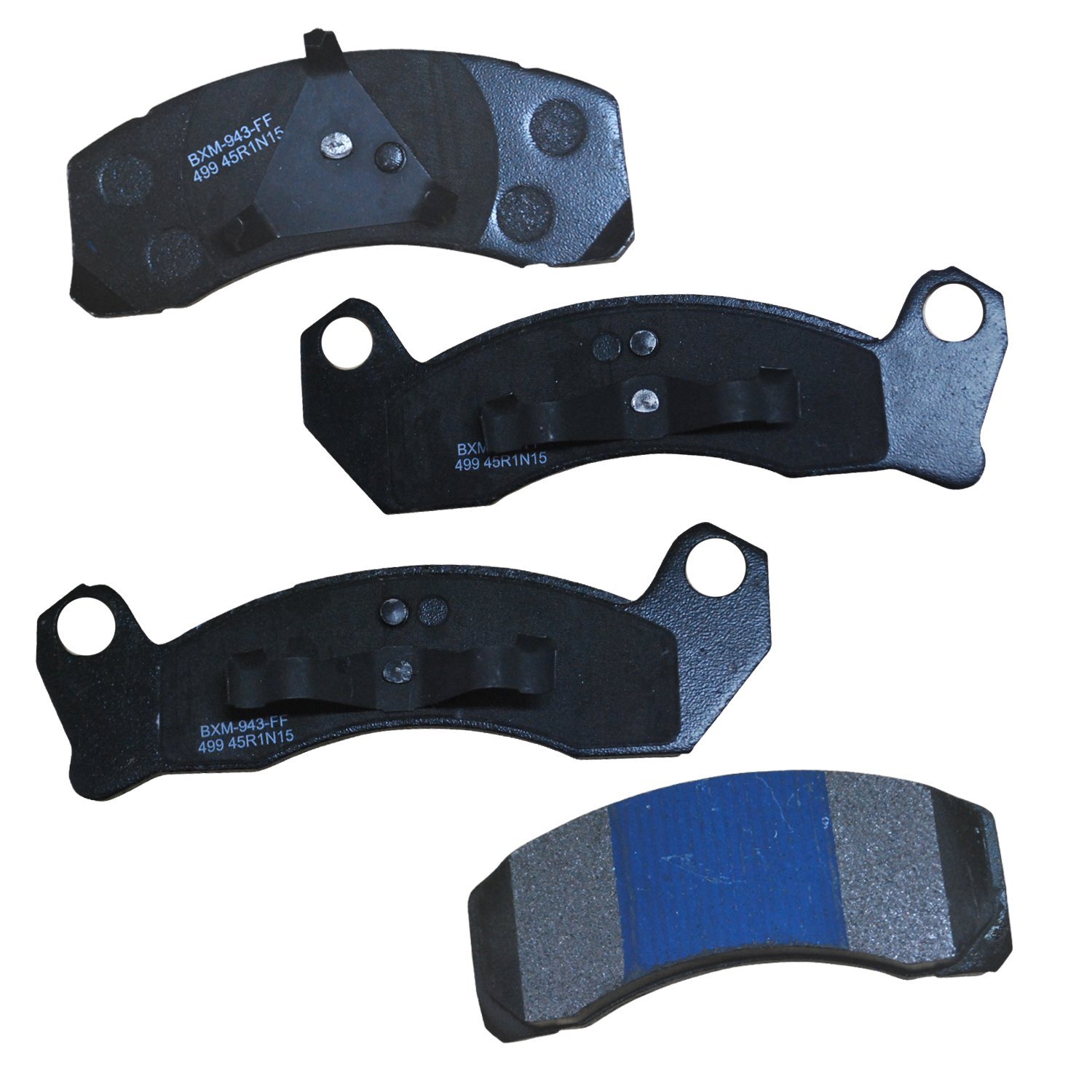 Bendix Premium SBM499 Semi-Metallic Front Brake Pads for Ford Crown Victoria 1994-1993, Grand Marquis 1994-1992, Lincoln Town Car 1994-1993, Mercury Grand Marquis 1994-1993