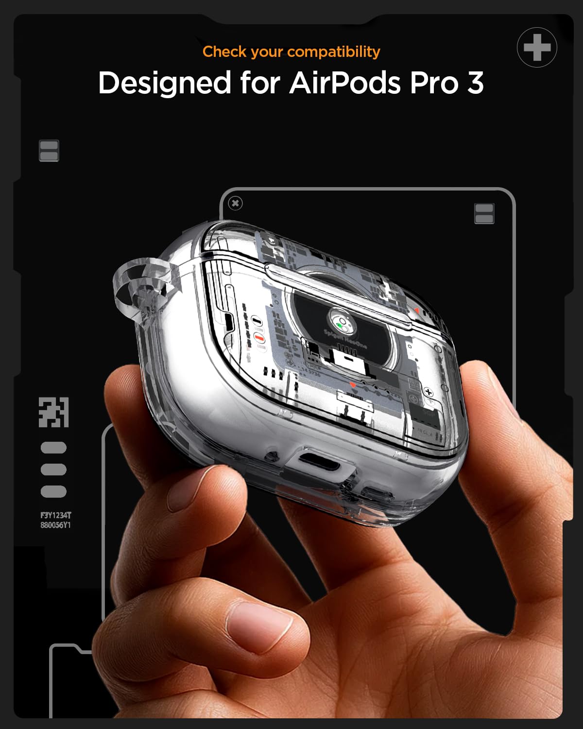Amazon.com: Spigen for AirPods Pro 3 Case, Ultra Hybrid (MagFit
