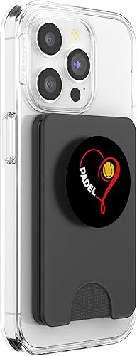 Miniatura 4 de Love Padel Player Racket Heart Padel Lovers PopSockets PopWallet for MagSafe
