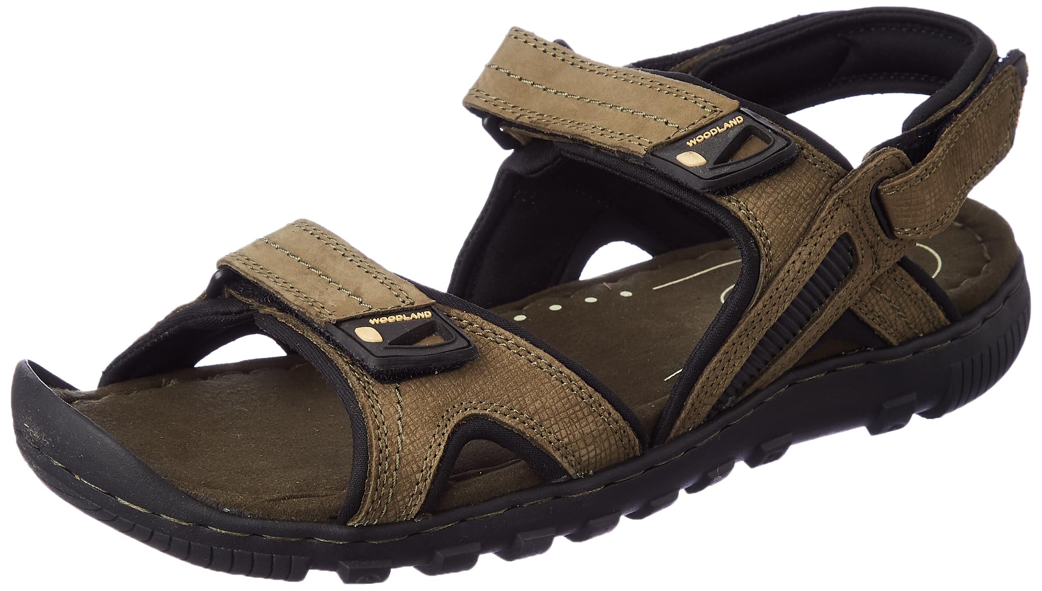Woodland Mens Olive Green Leather Sandal-6 UK (40 EU) (GD 3455119NW) (B0BR5SBXF6) Amazon Price History, Amazon Price Tracker