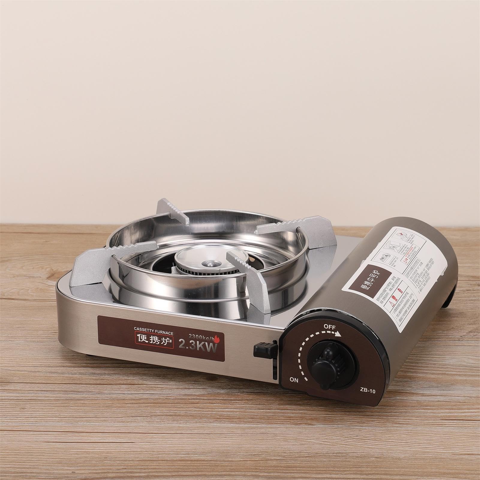 Estufa De Camping Pequeña Parrilla Barbacoa Cocina Portátil | Estufa De Barbacoa Compacta Resistente A Altas Temperaturas Para Pesca, Senderismo, Terraza Y Acampada