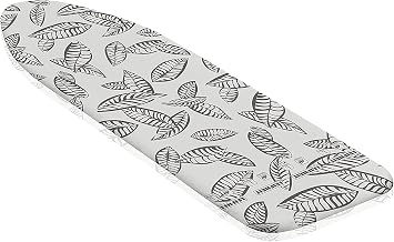 Leifheit Perfect Steam L/Universal Ironing Board Cover, max. 140x45cm, for steam stations, ideal heat distribution through perforation, Iron Board Cover with elasticated waistband