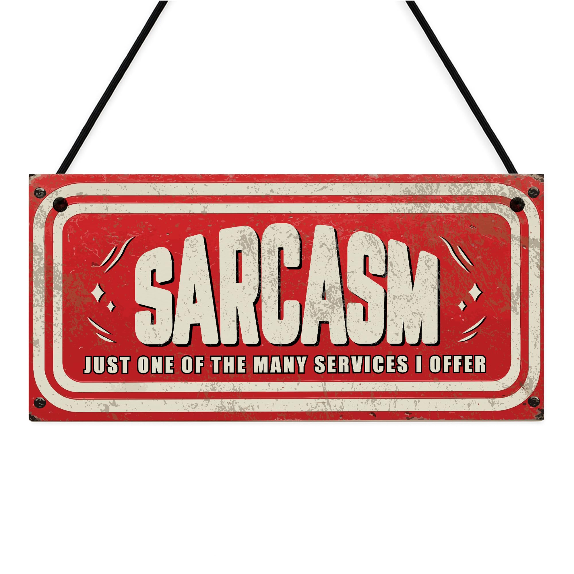 Red Ocean Retro Garden Sign Funny Bar Sign For Home Bar Hanging Plaque Shed Man Cave Sign Gift For Men Women Joke Sign For Garden Bar