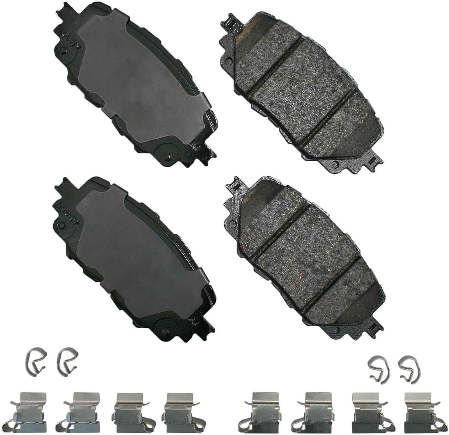 Akebono ACT1903 Proact Ultra Premium Ceramic Disc Brake Pad kit