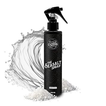 Charlemagne Sea Salt Spray for Men - Medium Hold, 6.76 fl oz/200ml, Pack of 1, Mediterranean Breeze - Sea Salt Hair Spray for Texture, Volume & Hold - Matte Finish Beachy Hair for Men & Women